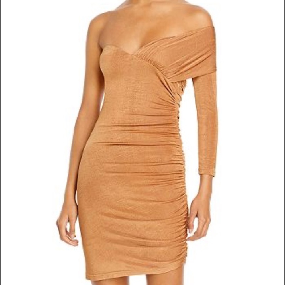 NWT Dahlia one shoulder bodycon dress
